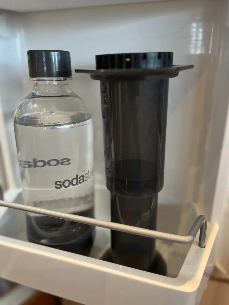 My Aeropress in the fridge, ready for brewing!